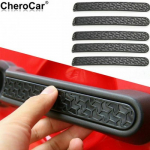 Black Exterior Door Grab Handle erts Trim for Jeep Wrangler JK 4Door 2007-17