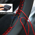 Auto roolikatete komplekt DIY k&auml;sitsi &otilde;mblemiseks Peen nahk Auto W N&otilde;el ja niit