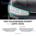 Volkswagen Passat B8 2015 2016 2017 2018 jaoks - L&auml;bipaistev suitsutatud TPU esitulede kile Kriimustusvastane kaitsekleebis clear headlight