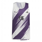 Adidas Marathon Pekingi T-s&auml;rk &Uuml;mmargune kaelus Varrukateta Jooksus&auml;rk Meeste pealisr&otilde;ivad IA8923 XL