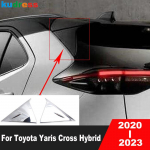 Tagaklaasi Spoilerikate Sisekate Toyota Yaris Cross Hybridile Kroomitud Autode Kaunistus V&auml;lised Lisatarvikud