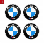 4TK 56MM 60MM 65MM Auto embleemid Ratta keskkatted Kleebised BMW E28 E32 E34 E53 E64 F10 F20 F30 X1 X3 X5 X6 E71 E90 E91 jaoks 56mm