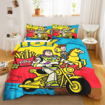 M&auml;nguasjalugu 3-osaline 1 Tekikate &Uuml;ks T&uuml;kk Voodipesukomplekt Comforte Luxus Peen S&uuml;nnip&auml;evakingitus 100% Pol&uuml;ester Kodu Dekoor EU Single(135*200cm)3pcs