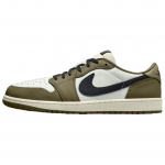 Air Jordan 1 Retro Low OG Medium Olive Meeste tossud Pruun Must-Summit-Valge-Sail HQ6998-200 41