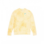 Nike Sportswear Tie Dye Tikitud Karikakra &Uuml;mmarguse Kaelusega Dressipluus 'Gold Sand' EU L kuld