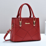 Suure Mahutavusega K&auml;ekott, Klassikaline Naiste Kott, &Uuml;he &Otilde;la Crossbody Kott, Moodne ja Luksuslik Kott 30*13*22 vaarika