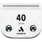 Lame de tondeuse - ANDIS - Ultraedge - Taille 40 - Compatible avec plusieurs mod&egrave;les - Pour animaux