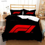 Fia F-Formula1 Maailma K&otilde;ik Hooajad Tekikate Tekk Voodipesu Komplektid Pehme Tekikate Ja Padjap&uuml;&uuml;rid Laste &Uuml;he/Kahekohaline/Queen/King AU Single(140*210cm)3pcs