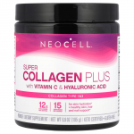 NeoCell, Super Kollageen Pluss C-vitamiini ja h&uuml;aluroonhappega, 195g (6,9 untsi)