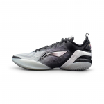 Li Ning Yushuai 19V2 Cushioning Rebound Grip Low top Basketball Shoes Men's Gray Black ABAV049-10 39