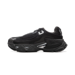 Li Ning Slip Resistant Abrasion Resistant Low top Casual Shoes Men's Black Gray AZGV071-1 44