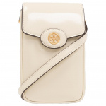 Tory Burch Robinson Logo Reguleeritava &Otilde;larihmaga Lakknahast Risti-keha Telefonikott Naiste kotid Beež 156747-704 Basic Set (Bag+Dust Bag)