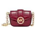 Michael Kors MK Carmen Commute Kett L&auml;ikiv Kunstnahast Crossbody Mini Kott Naiste kotid Mulberry 35F2GNMN4A-691 Basic Set (Bag+Dust Bag)