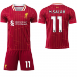 2024-25 Liverpool punane kodus&auml;rk #7 Wirtz #11 Salah Jalgpallis&auml;rgid L