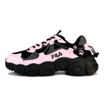 FILA Fluid Pink Paw Cool Cat, Shimmery Cat Cushioning Low top Chunky Sneakers Unisex Romantic Pink 1JM02570H-001(Team79-) 38.5 black