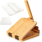 Tortilla Press 10 tolli Bambusest Tortilla Tegija, Mehhiko Tortillera Presser Kodune Jahu Tortilla Press Mehhiko Tortillade Roti Burrito jaoks Z001