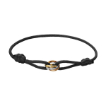 Cartier Trinity Kollektsioon D&uuml;naamiline Kolme S&otilde;rmusega K&auml;ev&otilde;ru Unisex K&auml;ev&otilde;ru 18K Kuld 18K Valge Kuld 18K Roosa Kuld B6016700 Box,Warranty Not Included,Black