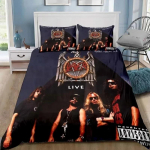 Slayer Heavy Metal B&auml;ndi Muusika Tekikott Padjap&uuml;&uuml;r Voodipesu Komplekt T&auml;iskasvanud Poiss T&uuml;druk Magamistoa Kaunistus Kingitus &Uuml;he- ja Kahekohaline Suurus 100x135cm