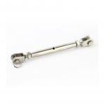 Adjustable length Clamp M5-M10 Marine Rigging Screw Closed Body Jaw Turnbuckle Bolt Wire Rope Tensioner 304 Stainless Steel M5