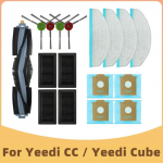 17tk Yeedi Cube / Yeedi CC Robottolmuimeja Asendus Tarvikud Peamine K&uuml;ljepintsel Hepa Filter Moppriie Tolmukott