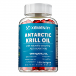 Omega 3 krilli&otilde;li kapslid, 1200 mg portsjoni kohta, astaksantiini kontsentraat, kasulik liigeste tervisele, ei sisalda kalal&otilde;hna. 120