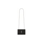 Saint Laurent Ysl Kate H&otilde;bedane Logo Teraline Reljeefne Nahast Kett-&Otilde;lakott V&auml;ike Naiste &Otilde;lakott Must 469390-BOW0N-1000 Basic Set (Bag+Dust Bag)