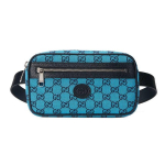 Gucci GG Mitmev&auml;rviline Logoga L&otilde;uend Rinnakott Unisex kotid Sinine Tume Sinine 658657-2UZAN-4487 Shopping Bag Set(Basic Set+Shopping Bag)