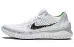 Nike Free Rn Flyknit 2018 Valge Puhta Platinum Naiste 942839-100 36.5