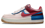Nike Air Force 1 Low Shadow Light Soft Pink Team Red Blue Naiste CI0919-601 42.5