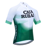 Green Bike Maillot Team CAJA RURAL Jalgrattas&auml;rgi ja p&uuml;kste komplekt Meestele Naistele Suvine Hingav Ropa Ciclismo MTB Jalgrattariided M