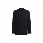 Adidas Originals FW22 Contempo Bleiser &Uuml;hev&auml;rviline &Uuml;he n&ouml;&ouml;pidega Jakk Unisex &Uuml;ler&otilde;ivad Must HN3670 XS
