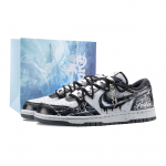 Nike Big Ghost Spider Kulumiskindlad Madalad T&otilde;ukerattakingad Meeste Must Valge Hall 355152-017(Team626-) 40