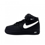 Nike Air Force 1 &Uuml;hev&auml;rvilised Fantoomvalged Libisemiskindlad Kulumiskindlad Keskmise k&otilde;rgusega Rula Kingad Unisex Must Valge CW2289-001(Team672-) 40.5