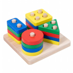 Montessori Puidust M&auml;nguasjad V&auml;rvi Kuju Sobitamise Puslem&auml;ng V&auml;rvilised Helmed V&auml;rvitaju Varajased &Otilde;ppem&auml;nguasjad Kingitus Lastele