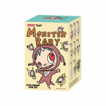 POP MART POLAR-Monster Baby Kollektsiooni Seeria Pl&uuml;&uuml;sist Ripats Ver.1 pime kast
