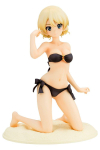 Kotobukiya Girls und Panzer the Movie Darjeeling Ujumistrikoo Versioon. 1/7 skaalaga eelv&auml;rvitud PVC-kuju, alates 15. eluaastast must