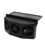 Auto p&auml;ikesepaneeliga ventilaator V&otilde;imas vaikne ringikujuline jahutusseade jaheda ja mugava tuule jaoks Auto p&auml;ikesepaneeliga ventilaator teie auto sees