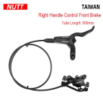 NUTT 800/1400mm MTB Jalgratta pidur H&uuml;drauliline ketaspidur jalgratta jalgratta klamber 22.2MM Lenkstang 160mm Rootor Eesmise ja tagumise piduri komplekt RF black