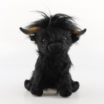 25 cm Simulatsioon Highland Cow Plush Loomanukk Pehme t&auml;idisega Highland Cow Pehme m&auml;nguasi Kawaii Lastele Baby Kingi M&auml;nguasi Kodutoa sisustus