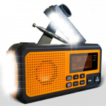 DAB373BT V&auml;ntraadio + FM BT Noodraadio 5000 mAh Akuga P&auml;ikeseenergia &Auml;ratuskellaga Blackout E