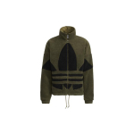 Adidas Originals Sherpa Jakk Meeste Tume Oliiviroheline HC0326 S black