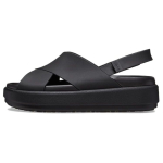 Crocs Naiste Must Lihtsad Vabaaja V&auml;litingimustes Hingavad &Uuml;he Rihmaga Sandaalid 209407-060 34-35 black