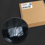 2026 Uus Asendusauto Esiradiaatori iluv&otilde;re embleem VW Volkswagen MK7 Golf 7 2014-2017 Embleemidele must