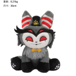 Hazbin El Helluva Boss Uued Q Versiooni Pehmed M&auml;nguasjad PP Puuvill S&uuml;nnip&auml;eva P&uuml;hade Kingitused S&otilde;pradele black