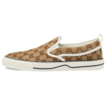 GUCCI Tennis 1977 Slip-On 'Beige Ebony' Meeste 643489 2HK30 9761 46.5