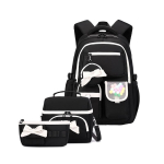 4 tk/komplekt Koolikott teismelistele t&uuml;drukutele Algkooli 3.-6. klassi &otilde;pilastele Raamatukott Laste Kawaii koolikotid 8-12 aastastele black