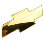 240x85mm Chevrolet Silverado Tahoe Suburban Bow Tie Esiv&otilde;re Embleem OEM NIP 12335633 lu2 kuld