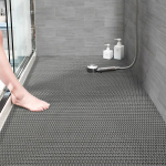 Vannitoa vaip K&auml;rgstruktuuriga jalapatja Vannitoa libisemisvastane matt Hotell Kodu Du&scaron;iruum Vanni WC Vannitoa tarvikute komplekt 50cmx60cm hall