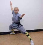 Shaolini Kung Fu &Uuml;likonna R&otilde;ivad Kiirus Shaolini Budistliku Munga R&uuml;&uuml;ad V&otilde;itluskunstid Kungfu Linane Komplekt Halloweeni Peo Rekvisiidid Kingitus Size 110 gray