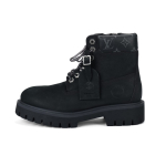 Timberland X LOUIS VUITTON Veisenahast Ankelpikkusega Combat Saapad Meeste Must 1AD75B 42 must